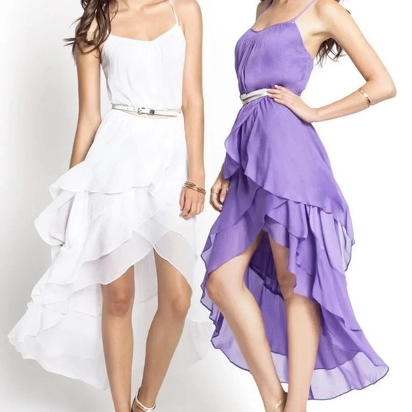 Guess High Low Soft Dye dress in Black | size S | EUC - Picture 2 of 5